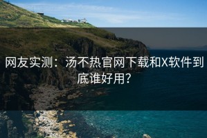 网友实测：汤不热官网下载和X软件到底谁好用？